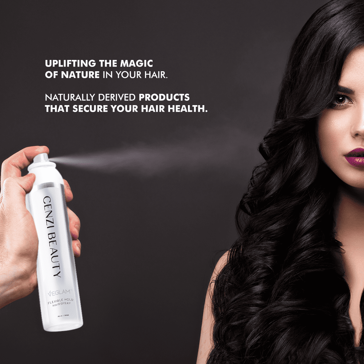 VEGLAM™ Flexible  Hold Hairspray