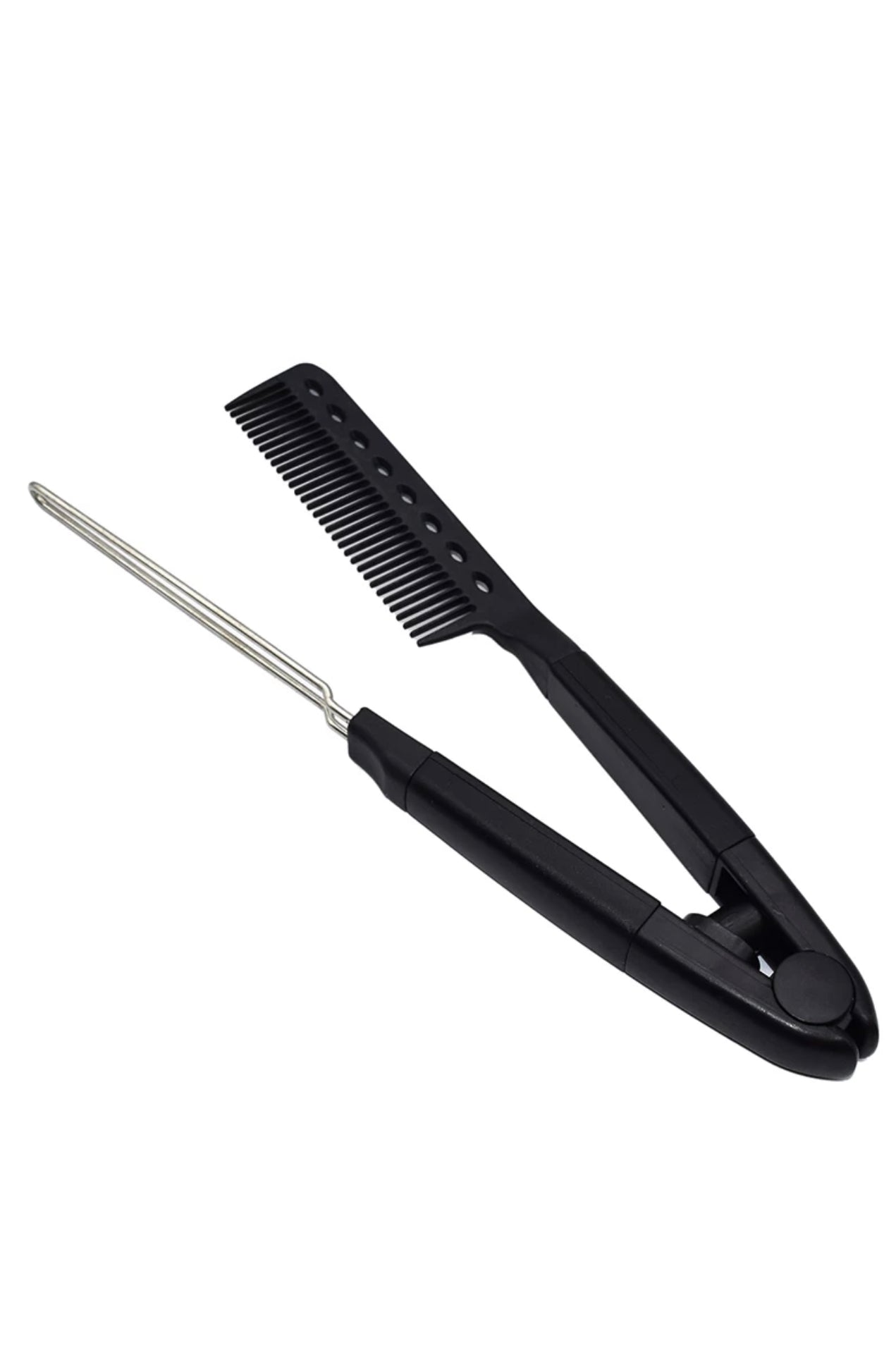 Flat iron comb best sale