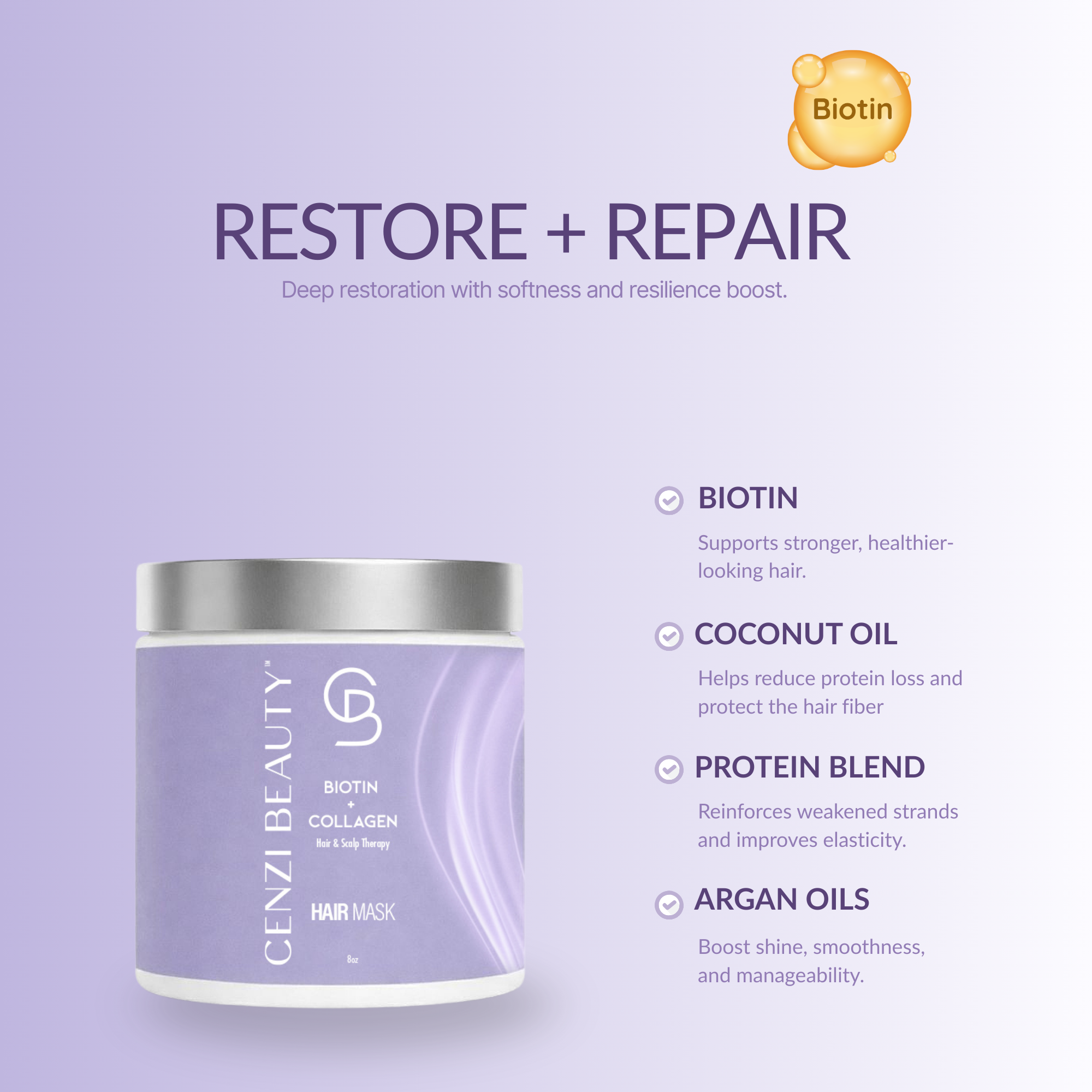 Biotin + Collagen Hair Mask