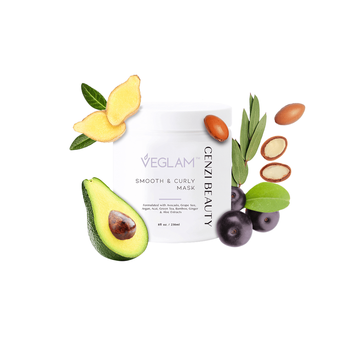 VEGLAM™ Smooth &amp; Curly  Mask